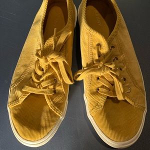 Old Navy Yellow corduroy Shoes